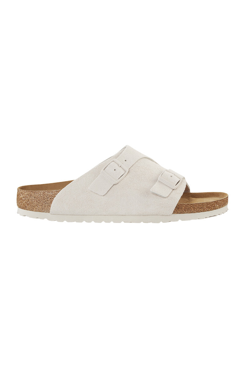 Sandalia Zürich Leve Antique - Regular White
