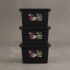 Set x3 Caja organizadora 20lts NEGRO