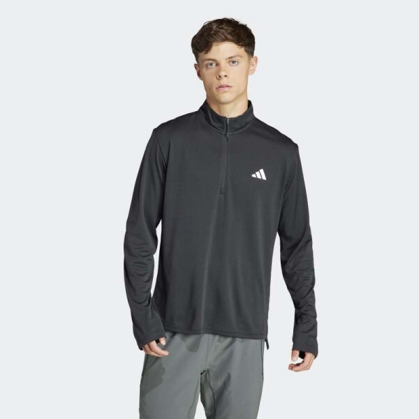 Camiseta Adidas Manga Larga Train Essentials Negro
