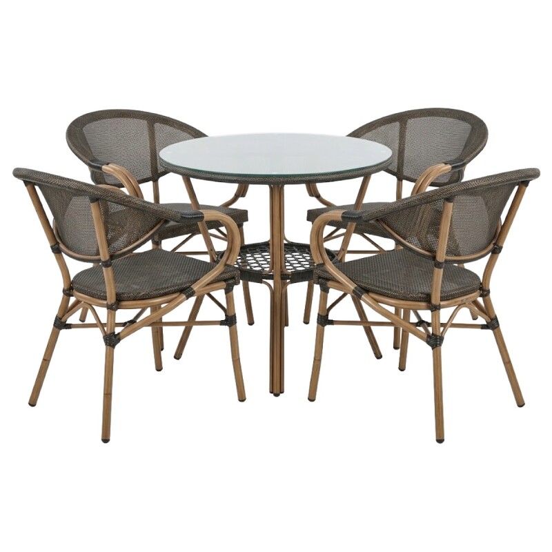 JGO JARDIN NEGRO COMB 5PZAS Unica