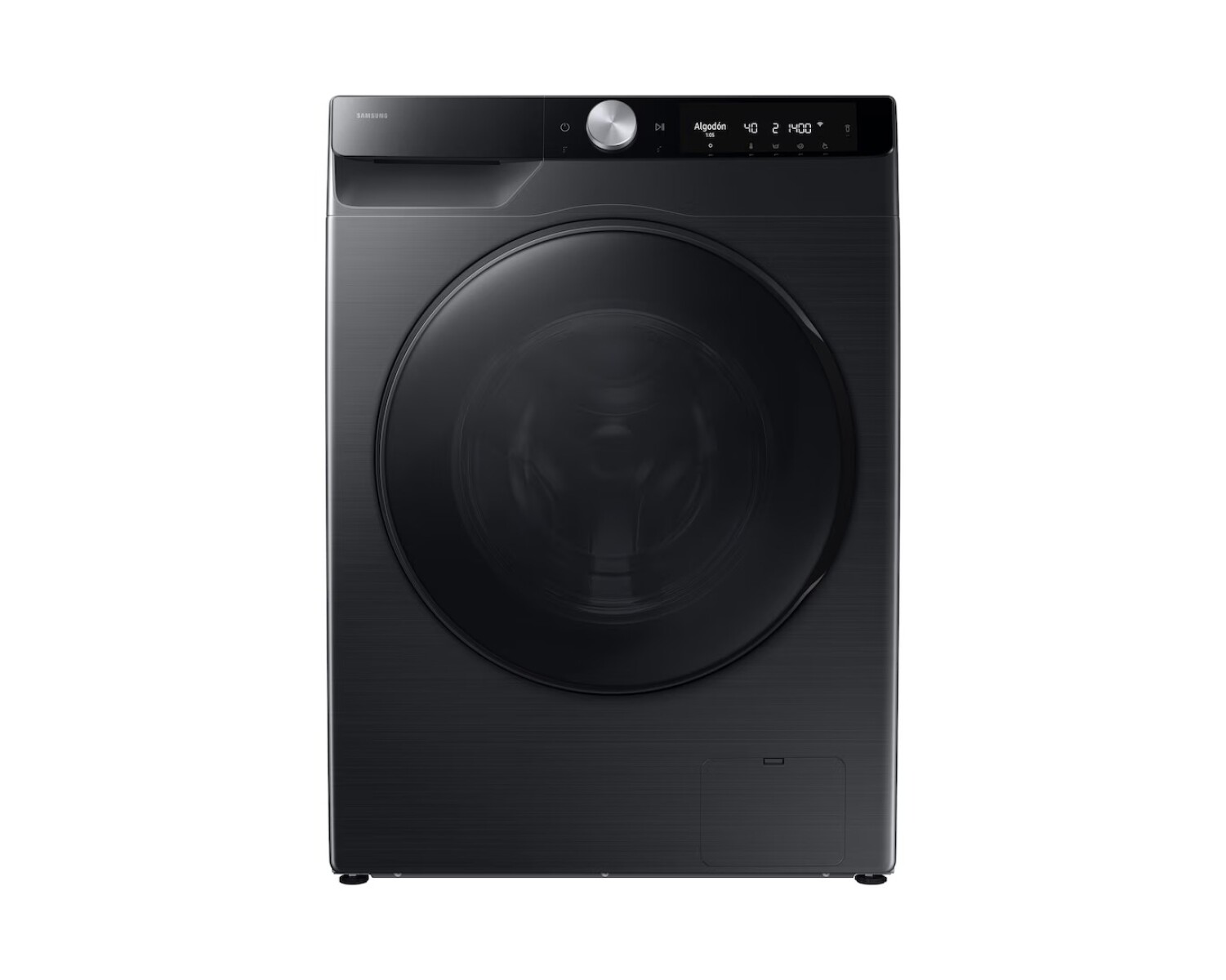Lavasecarropas Samsung 12/8 kg AI Ecobubble Negro WD12FG6B34BBZS 