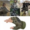 Guantes Tácticos Para Airsoft Gym Caza verde