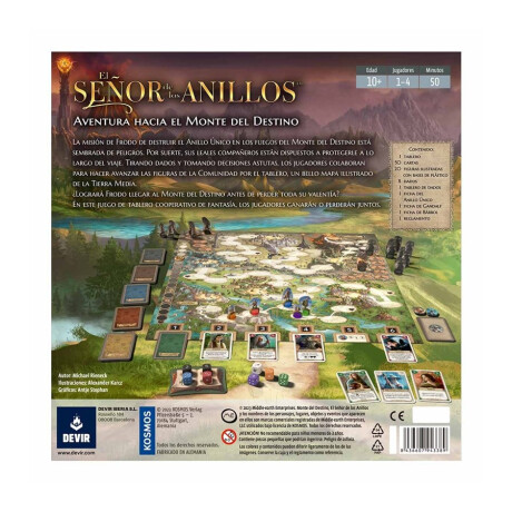 El Señor De Los Anillos: Aventura Hacia El Monte Del Destino [Español] El Señor De Los Anillos: Aventura Hacia El Monte Del Destino [Español]