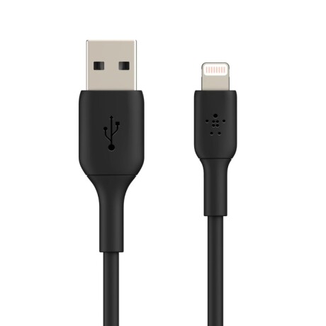 Cable De Carga Belkin Lightning Usb-a 1mt Negro (certificado Iphone) Cable De Carga Belkin Lightning Usb-a 1mt Negro (certificado Iphone)