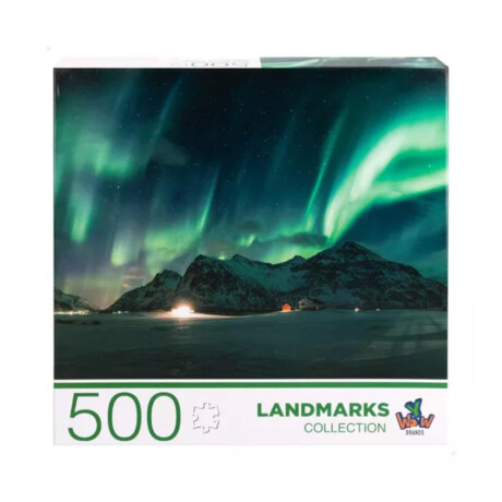 Puzzle Paisaje Aurora Borial 500 Piezas (61x48 cm) Puzzle Paisaje Aurora Borial 500 Piezas (61x48 cm)