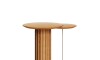 Mesa de Arrime Doble - Side Living - Linea Manhattan Marron/Marron