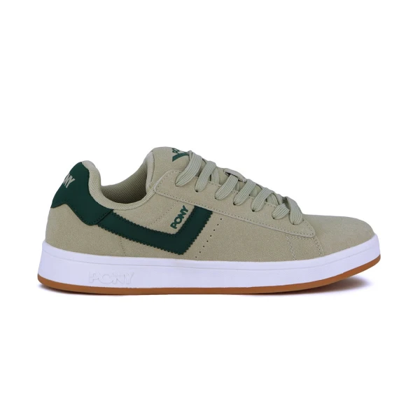 SQUARE - PONY BEIGE/VERDE