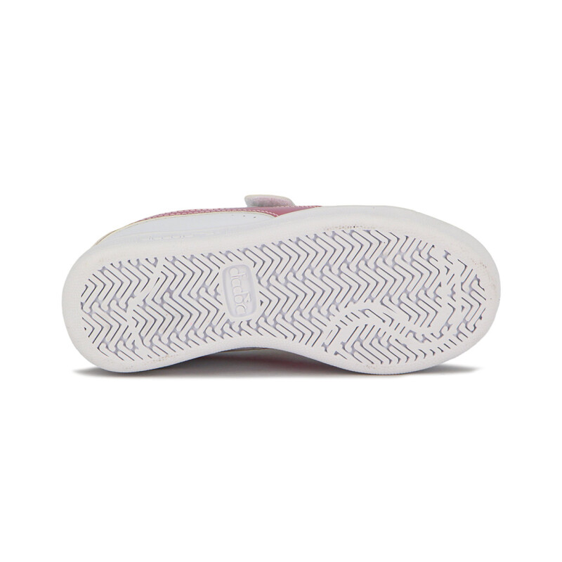 Diadora KNOCK ON Lifestyle Infantil / Blanco-Rosa Blanco-Rosado