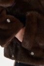 SACO PELO Marron