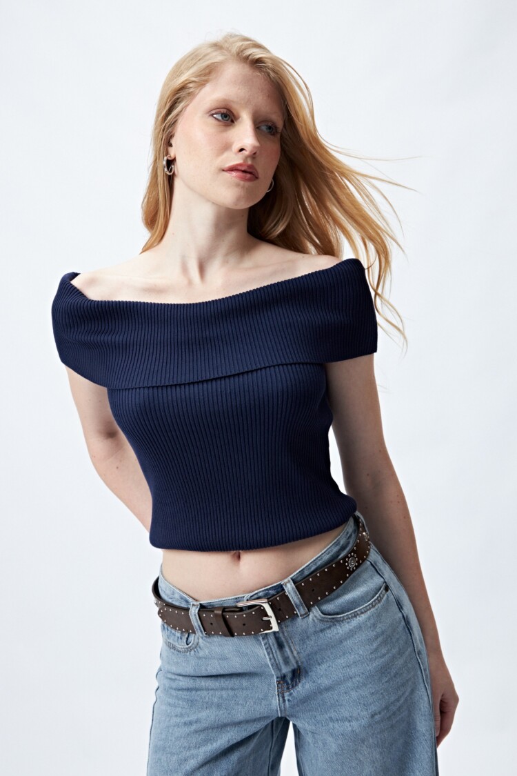 TOP LEONELA Azul Marino