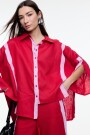 CAMISA TIRAS Rojo