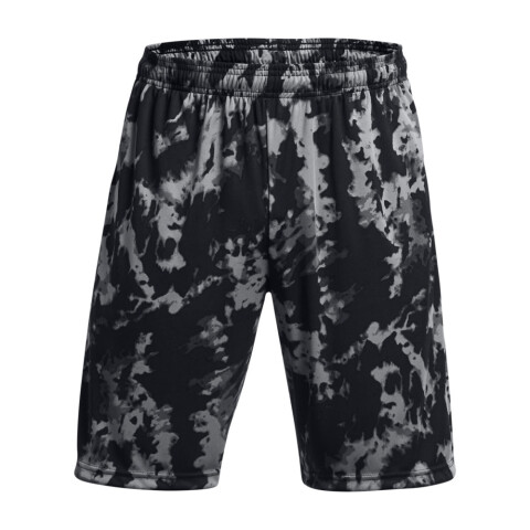 UA Tech Printed Short-BRN BLK-003