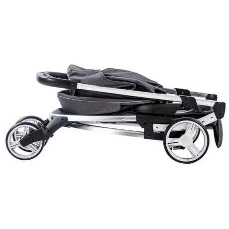 Kit Cochecito Carestino London 3 en 1 + Moisés + Butaca + Accesorios Gris