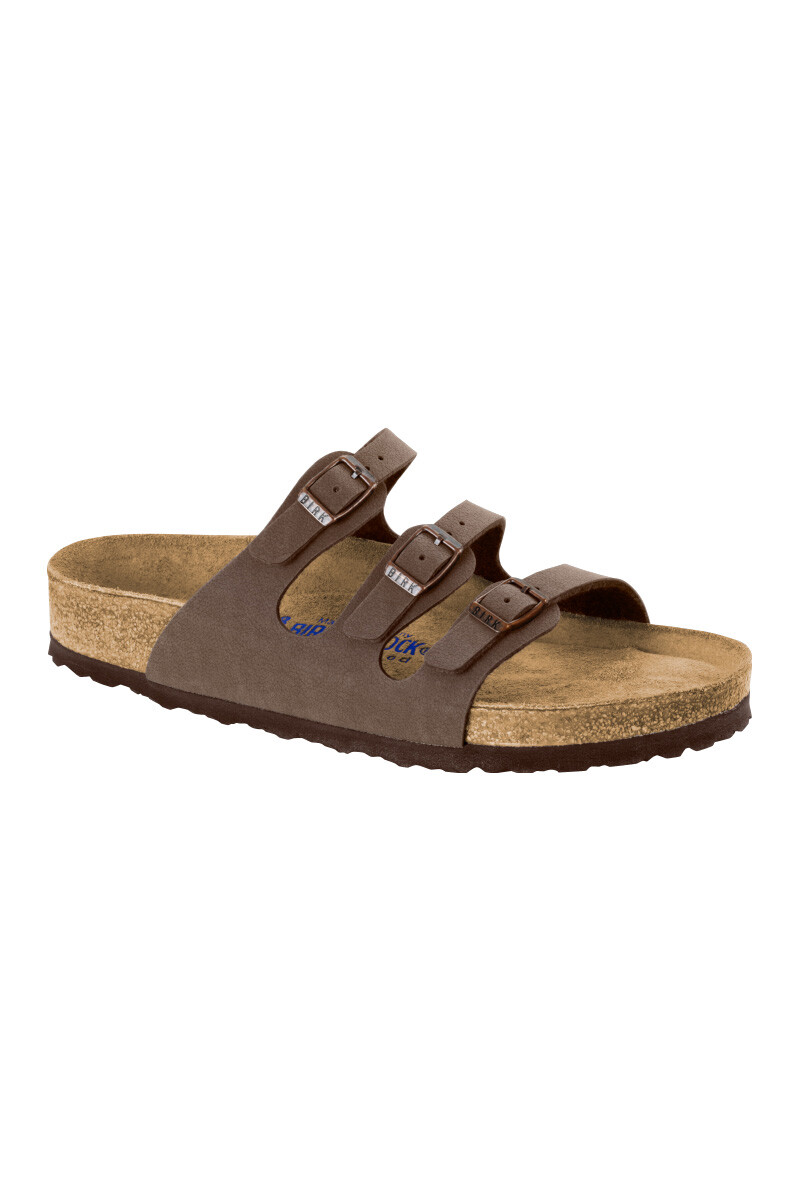 Sandalia Florida Soft Footbed - Birkibuc - Regular Mocca