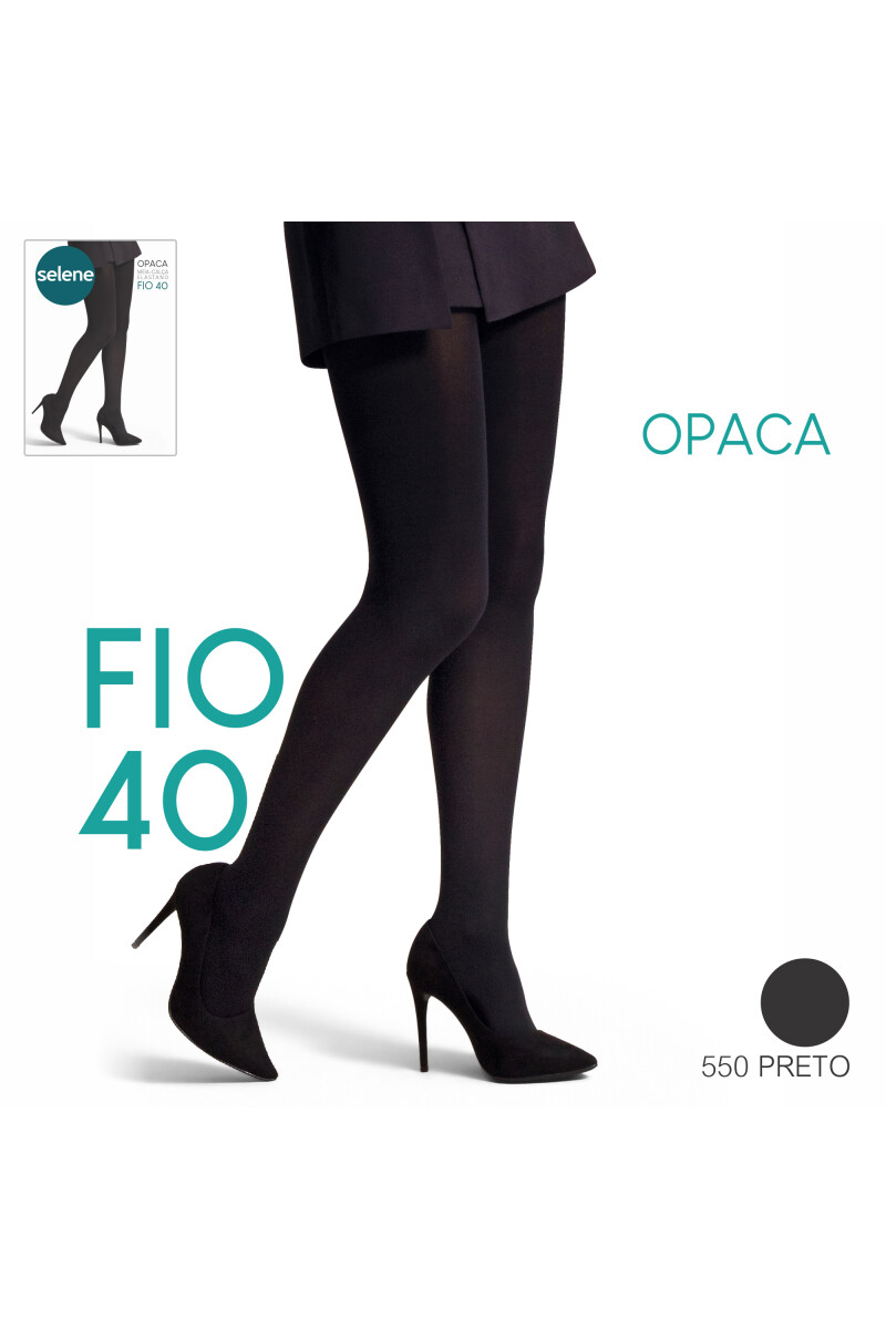 CAN CAN OPACA FIO 40 NEGRO