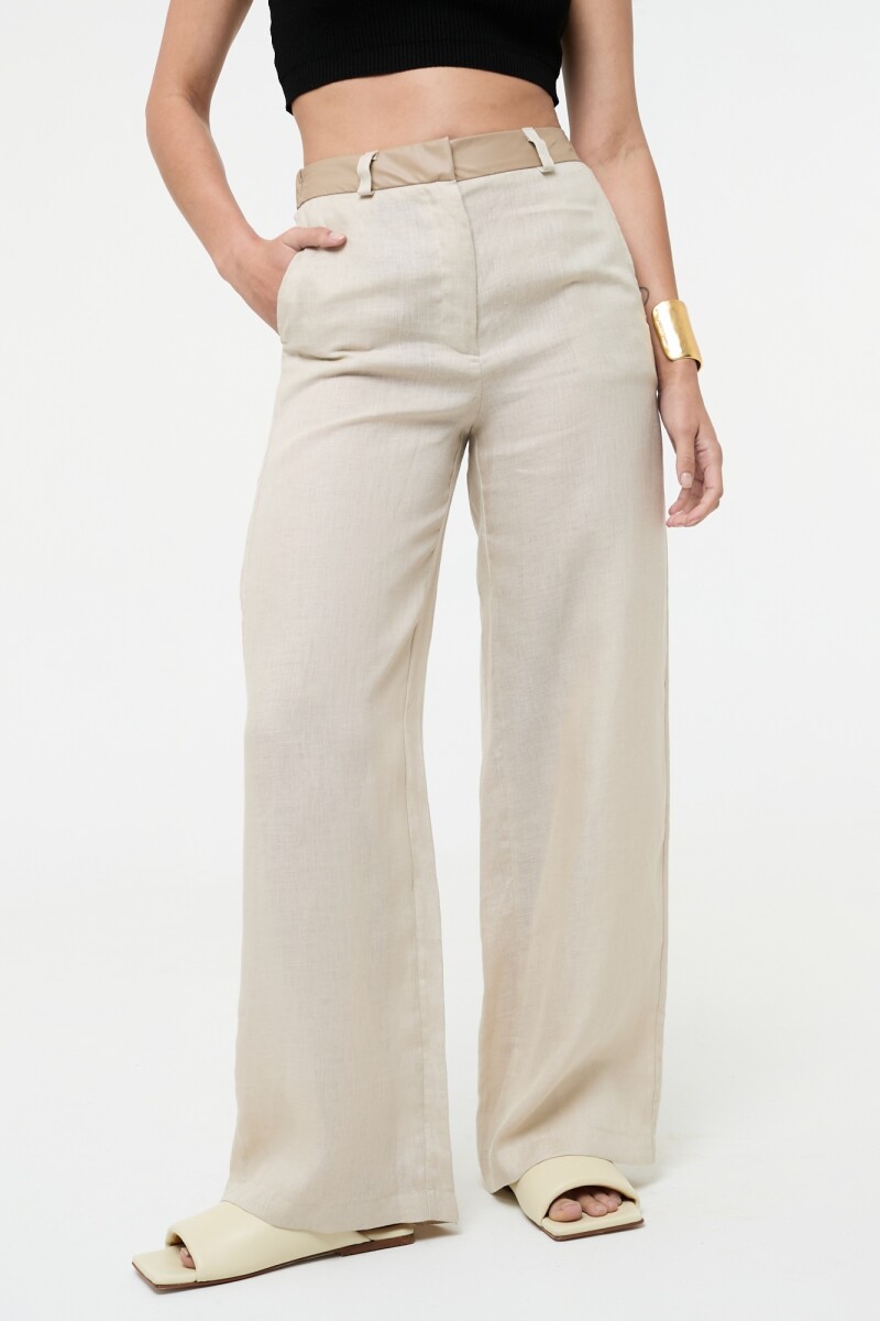 PANTALON SUELTO Crudo