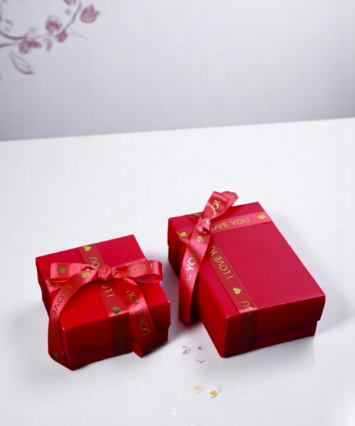 Cinta 2 cm. x 2 mts - I love you ROJO
