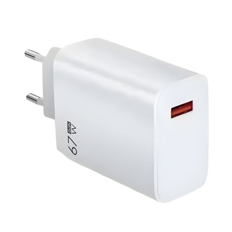 Cargador Xiaomi Hypercharge Usb Tipo A 67w Cargador Xiaomi Hypercharge Usb Tipo A 67w