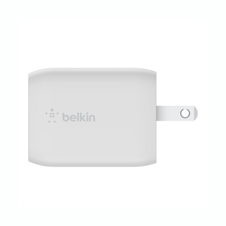 Adaptador Dual USB-C BELKIN WCH013DQWH 65W Carga Rápida Adaptador Dual USB-C BELKIN WCH013DQWH 65W Carga Rápida