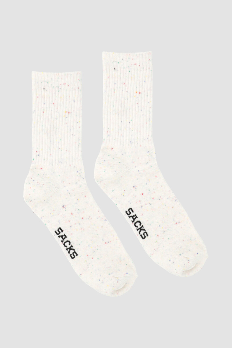 Medias morley jaspeadas Beige