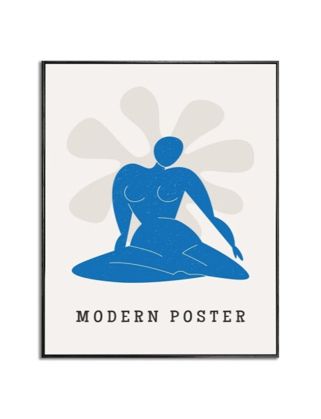 CUADRO CANVAS 40x50cm MARCO MODERN POSTER CUADRO CANVAS 40x50cm MARCO MODERN POSTER