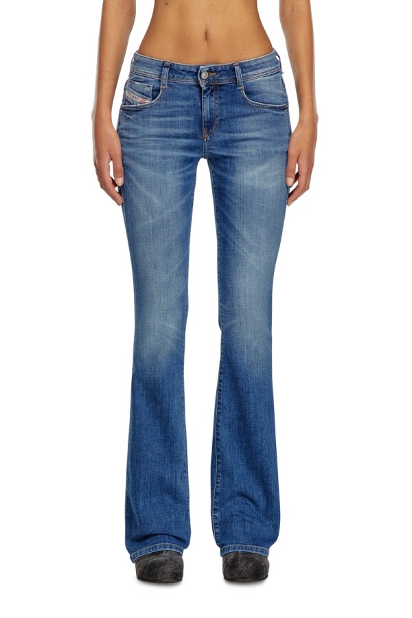 Jean Para Mujer Bootcut - 1969 D-Ebbey Azul Medio
