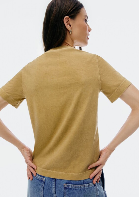 BLUSA MM FEM MARROM MEDIO