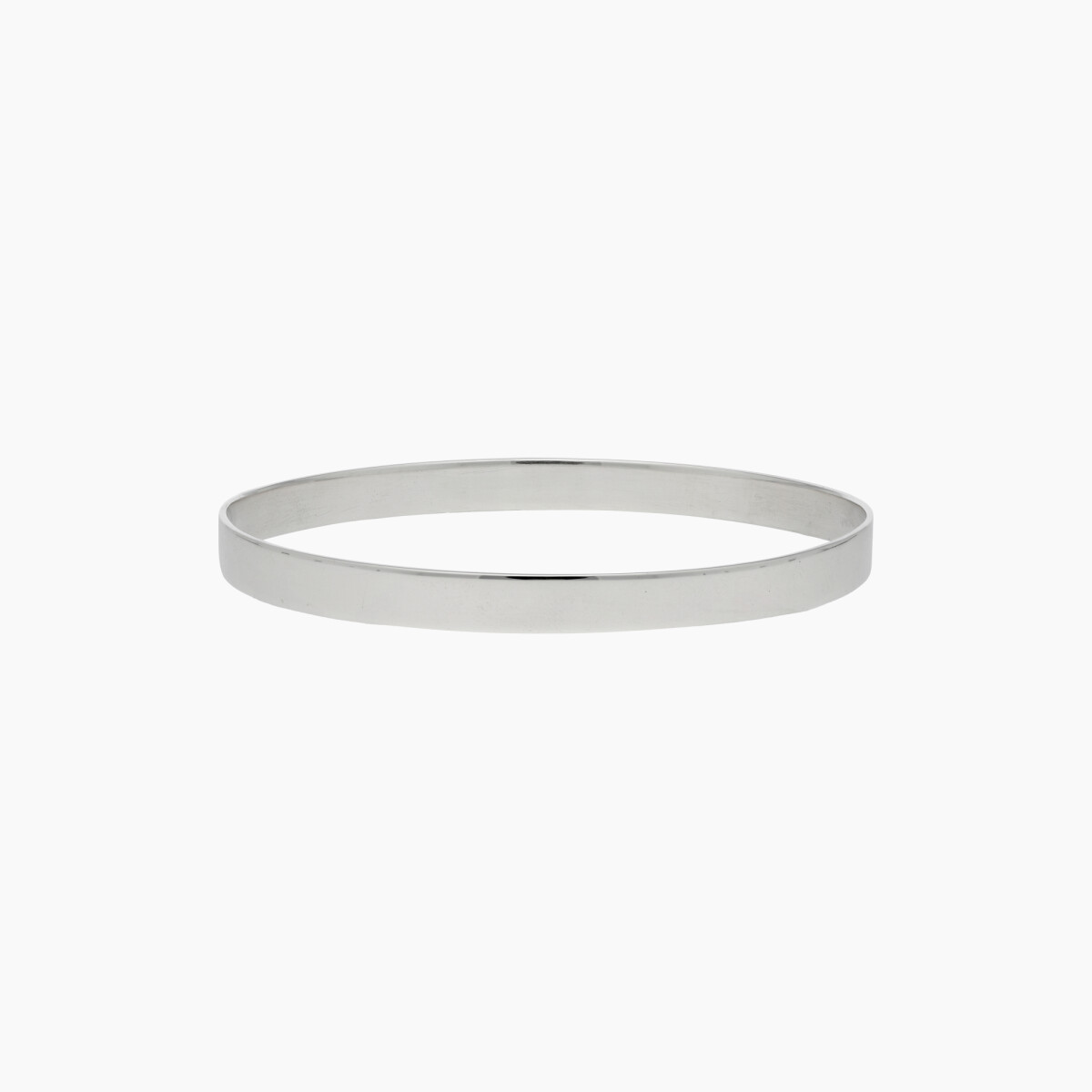Esclava Cinta Pulida En Plata 925 