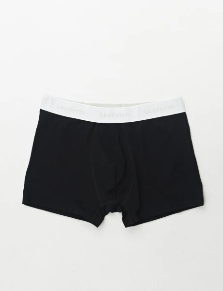 Boxer New Gino Negro/Blanco