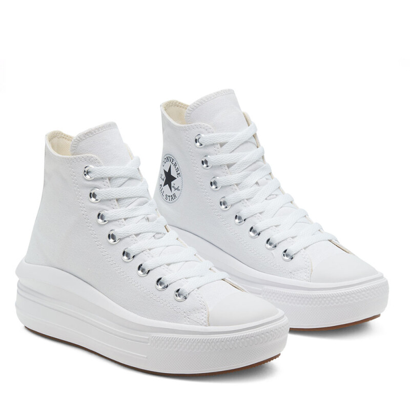 Championes Converse Chuck Taylor All Star Move Hi - Blanco Championes Converse Chuck Taylor All Star Move Hi - Blanco