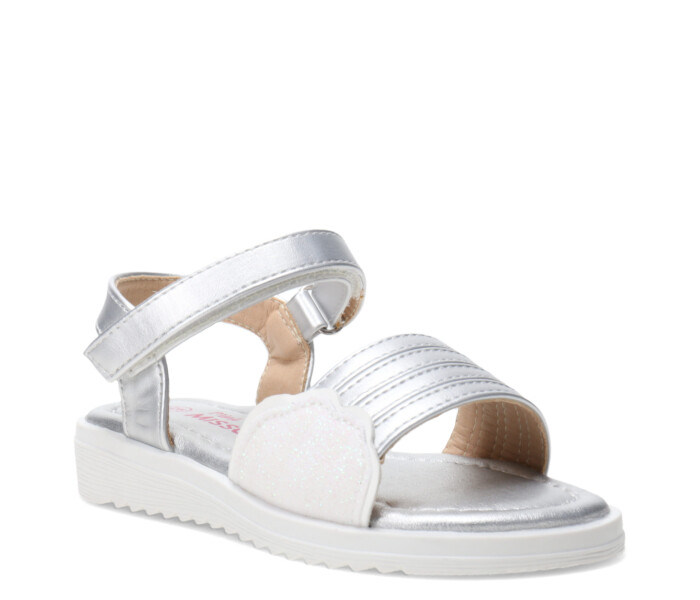 Sandalias de Niña MINI Miss Carol ANZAC con diseño de nube Plateado