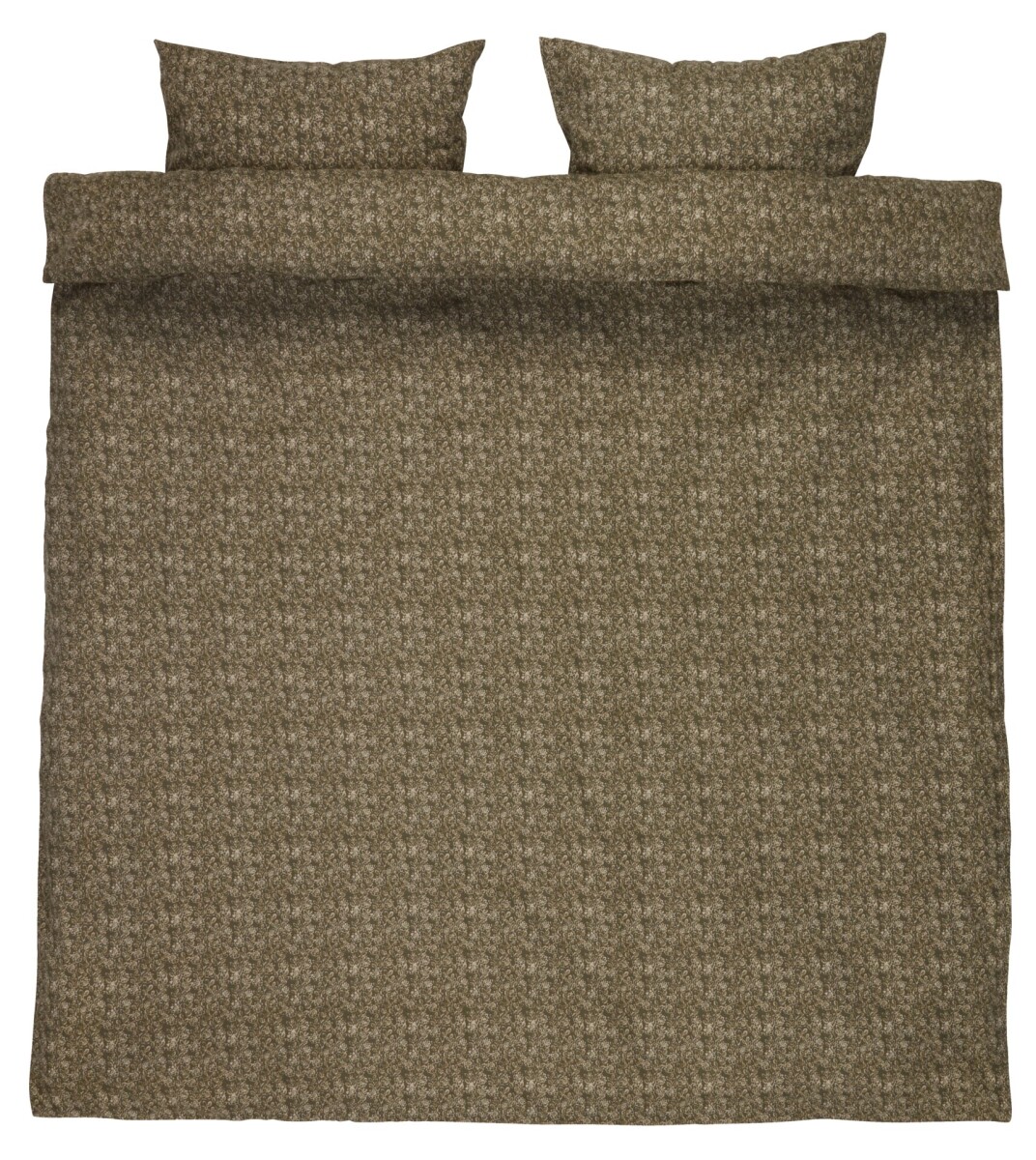 Juego funda nórdica franela ROSA 240x220 oliva 