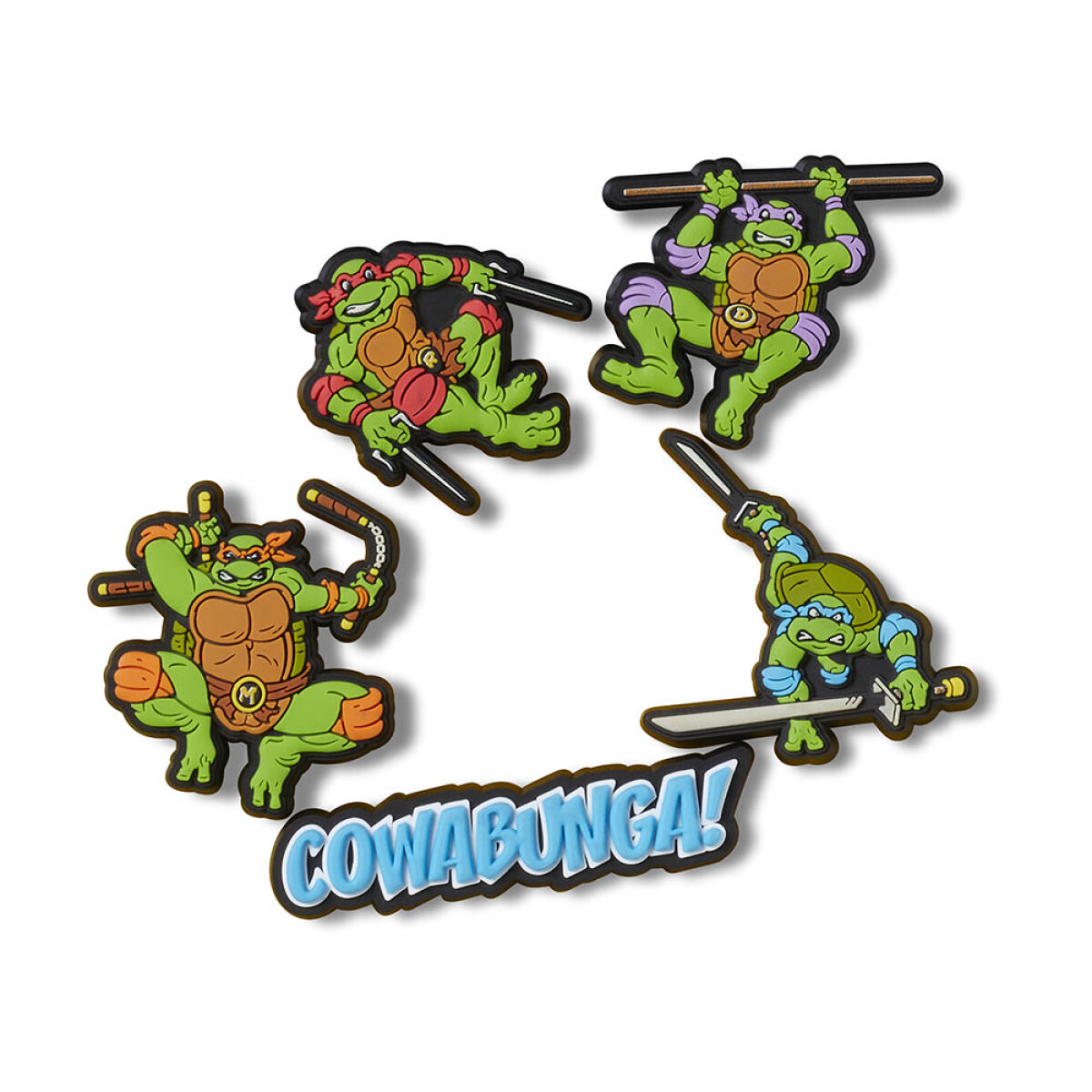 Jibbitz TMNT Pack 5 