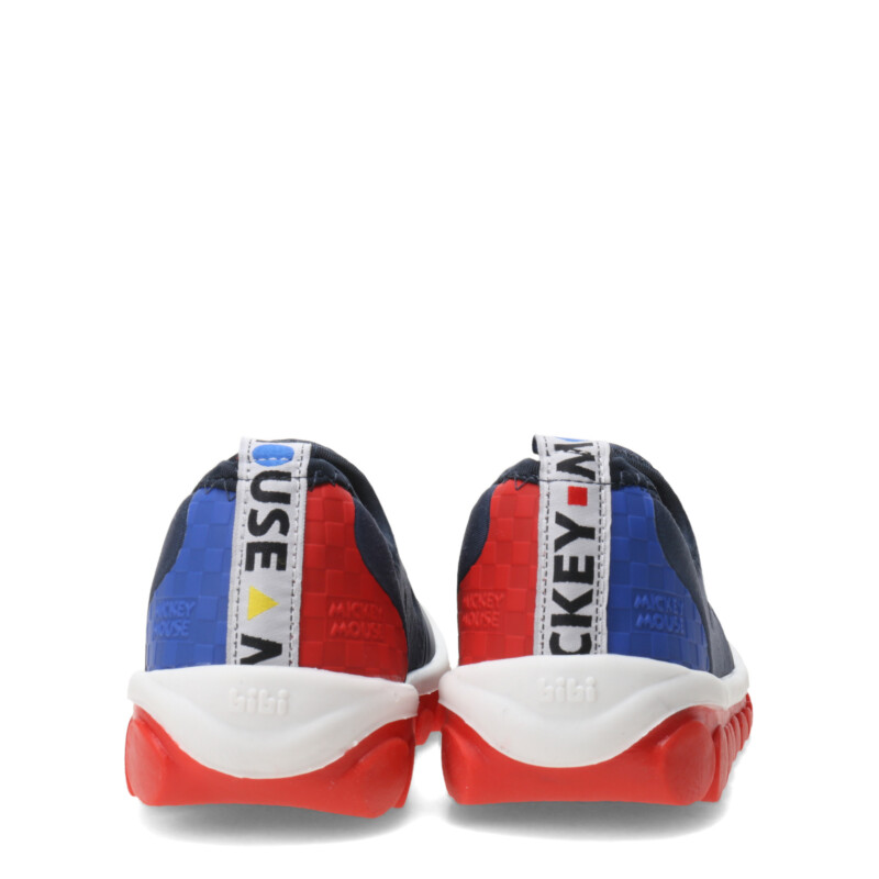 Championes de Niños Bibi Roller Mickey Azul Marino