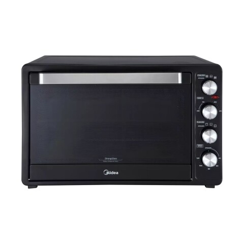 Horno Eléctrico Midea 55 Litros Negro con Convección MT55EAE-BK Horno Eléctrico Midea 55 Litros Negro con Convección MT55EAE-BK