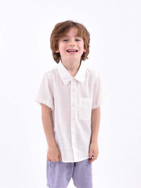 CAMISA DAMIÁN OFF WHITE