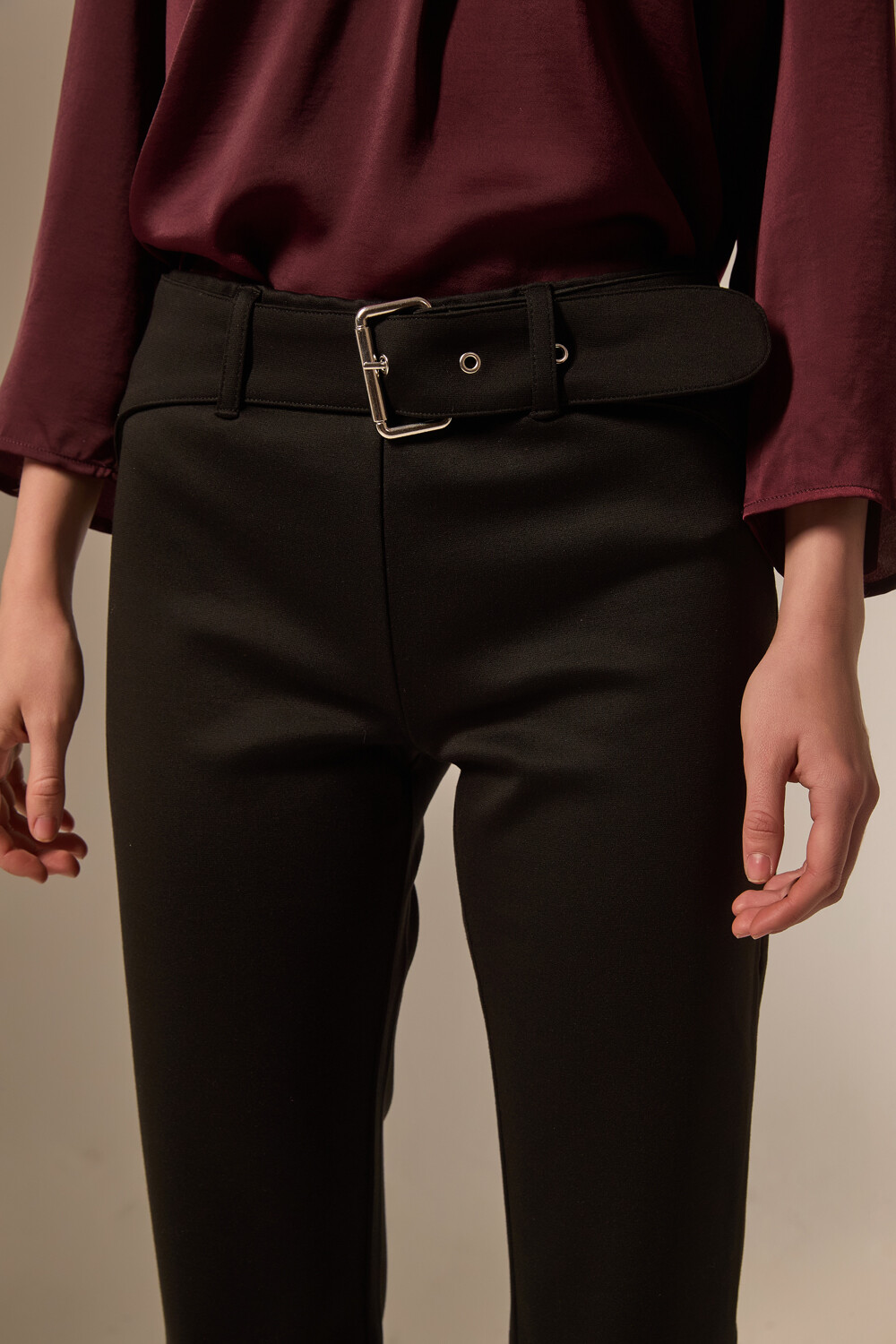 Pantalon Stat Negro