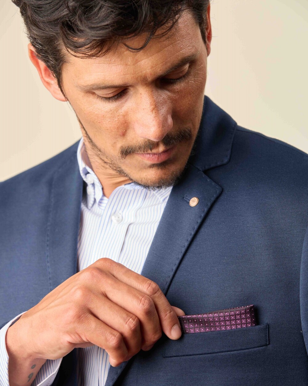 Pañuelo Bolsillo Purpura