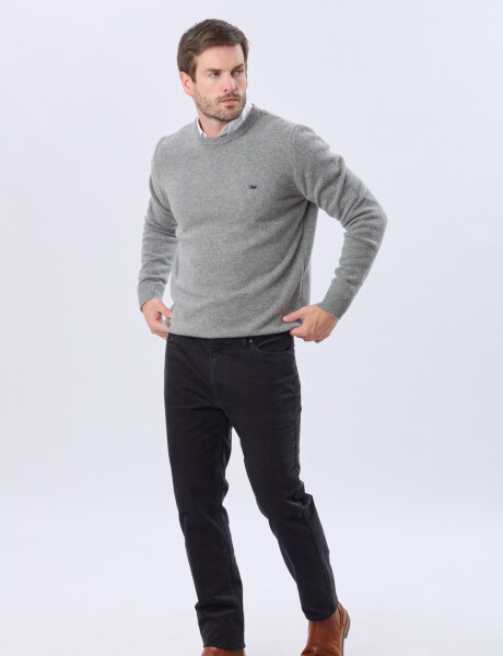 PANTALÓN DE PANA Gris