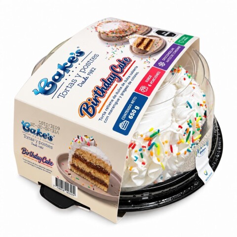 Torta Birthday Cake's 650g Torta Birthday Cake's 650g