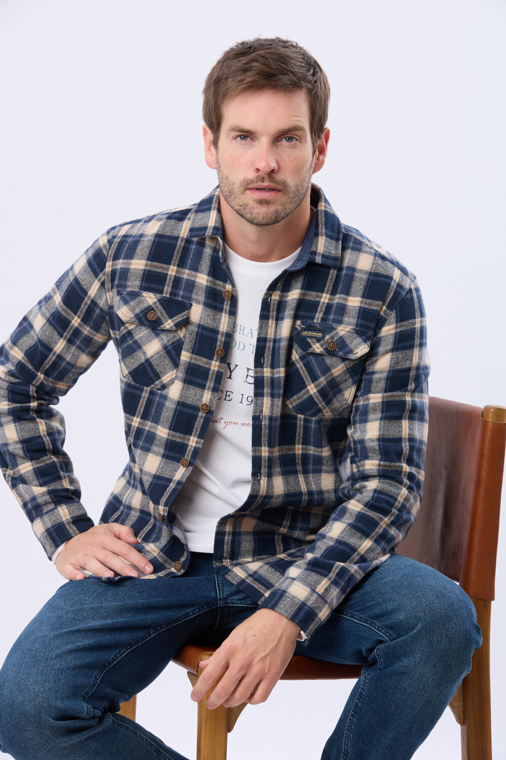 SOBRECAMISA LEÑADORA Piedra