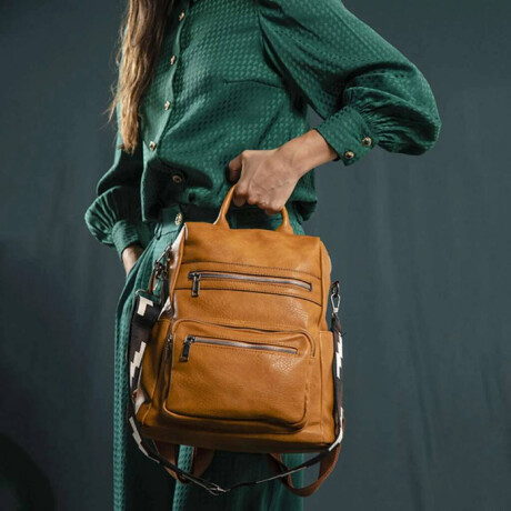 Mochila Brooklyn Mostaza