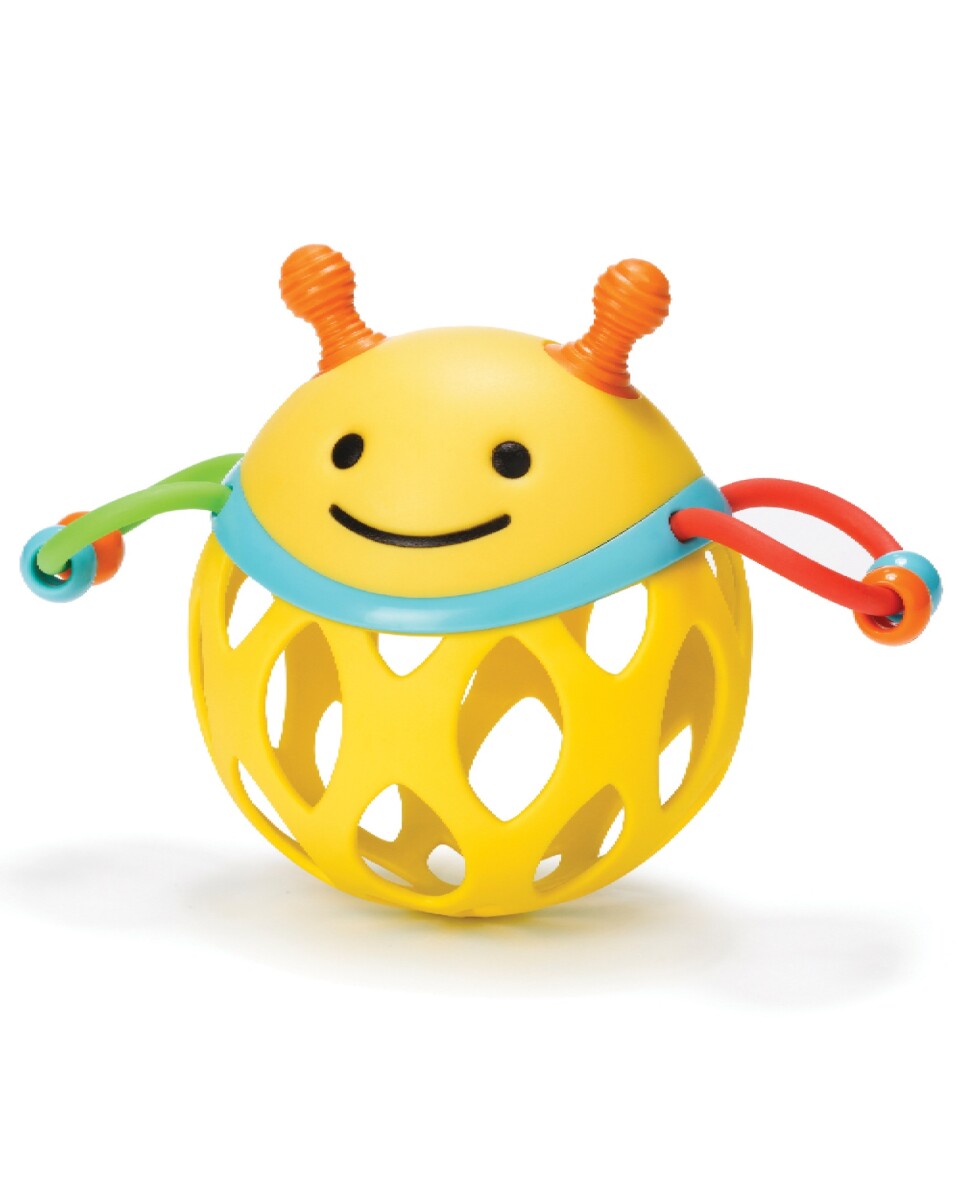 Sonajero rodante, diseño abeja 