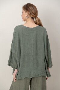 BLUSA ZENIT Verde seco