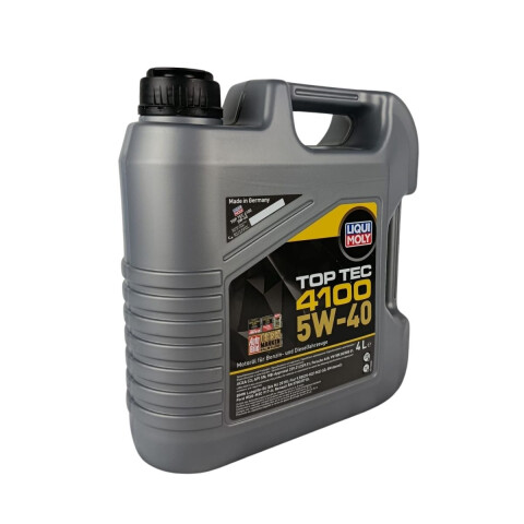 ACEITE SINTETICO 5W40 LIQUI MOLY TOP TEC 4100 4 TLS Aceite Sintetico 5w40 Liqui Moly Top Tec 4100 4 Tls