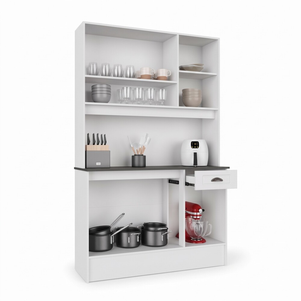 KIT DE COCINA ALACENA 1.20 M 5 PUERTAS 1 CAJON - LINEA AMERICANA KIT DE COCINA ALACENA 1.20 M 5 PUERTAS 1 CAJON - LINEA AMERICANA