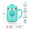 Mug Termico con Asa Frio/Calor 400ml Celeste