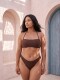 BANDEAU LIA CON COPA REMOVIBLE CHOCOLATE