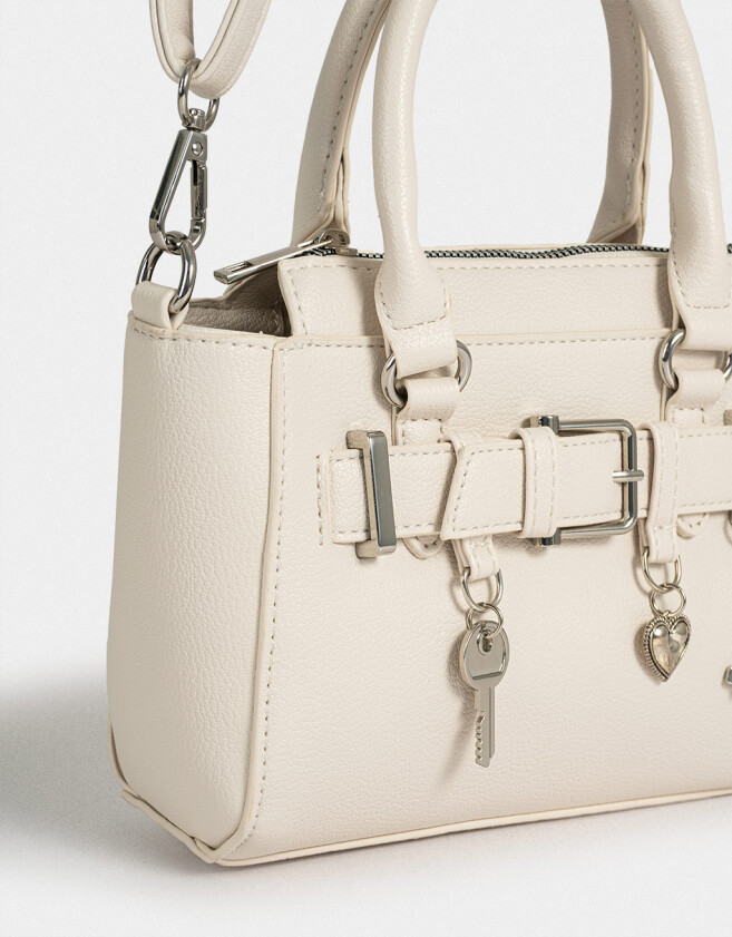 City Cartera Mini City - Blanco Crudo