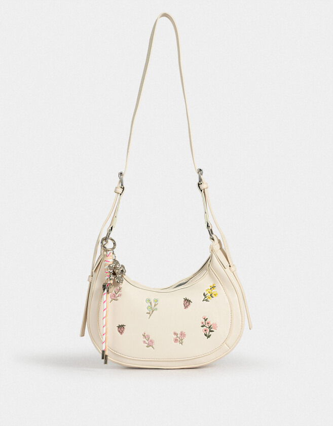 Bandoleras Bandolera Con Charm - Estampado Flores